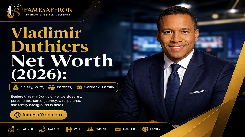 Vladimir Duthiers Net Worth: Salary, Wife, Career & Family