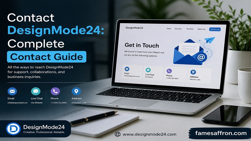 Contact DesignMode24: Complete Contact Guide